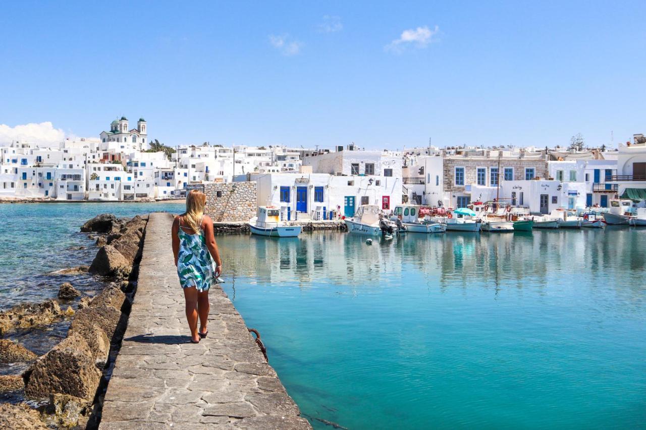 Amphitrite'S Haven - Cycladic House In Marpissa, Paros Villa Екстериор снимка